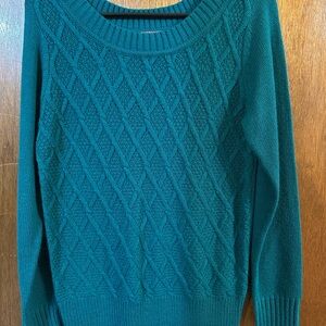 Turquoise Knit Sweater